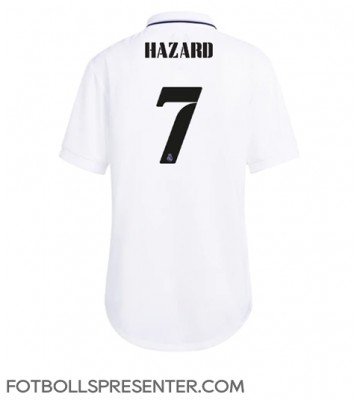 Real Madrid Eden Hazard #7 Hemma Matchtröja Dam 2022-23 Kortärmad